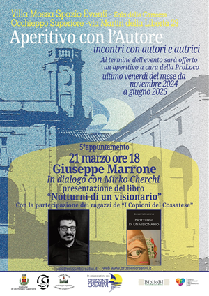 Aperitivo con l'Autore - 5° appuntamento.